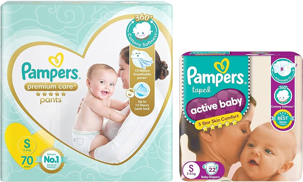 pampers premium care pants vs active baby