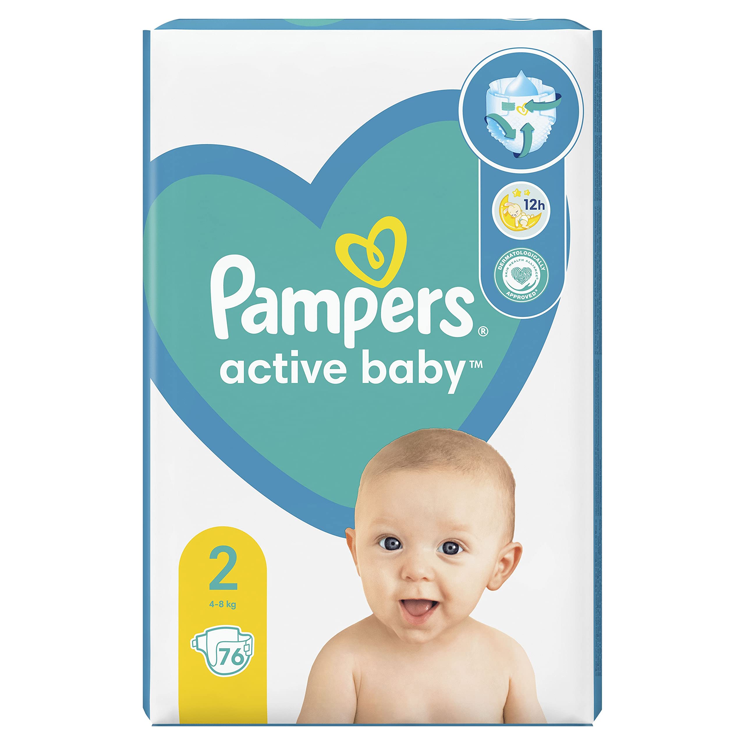 pampers 2 kolo fioletowy