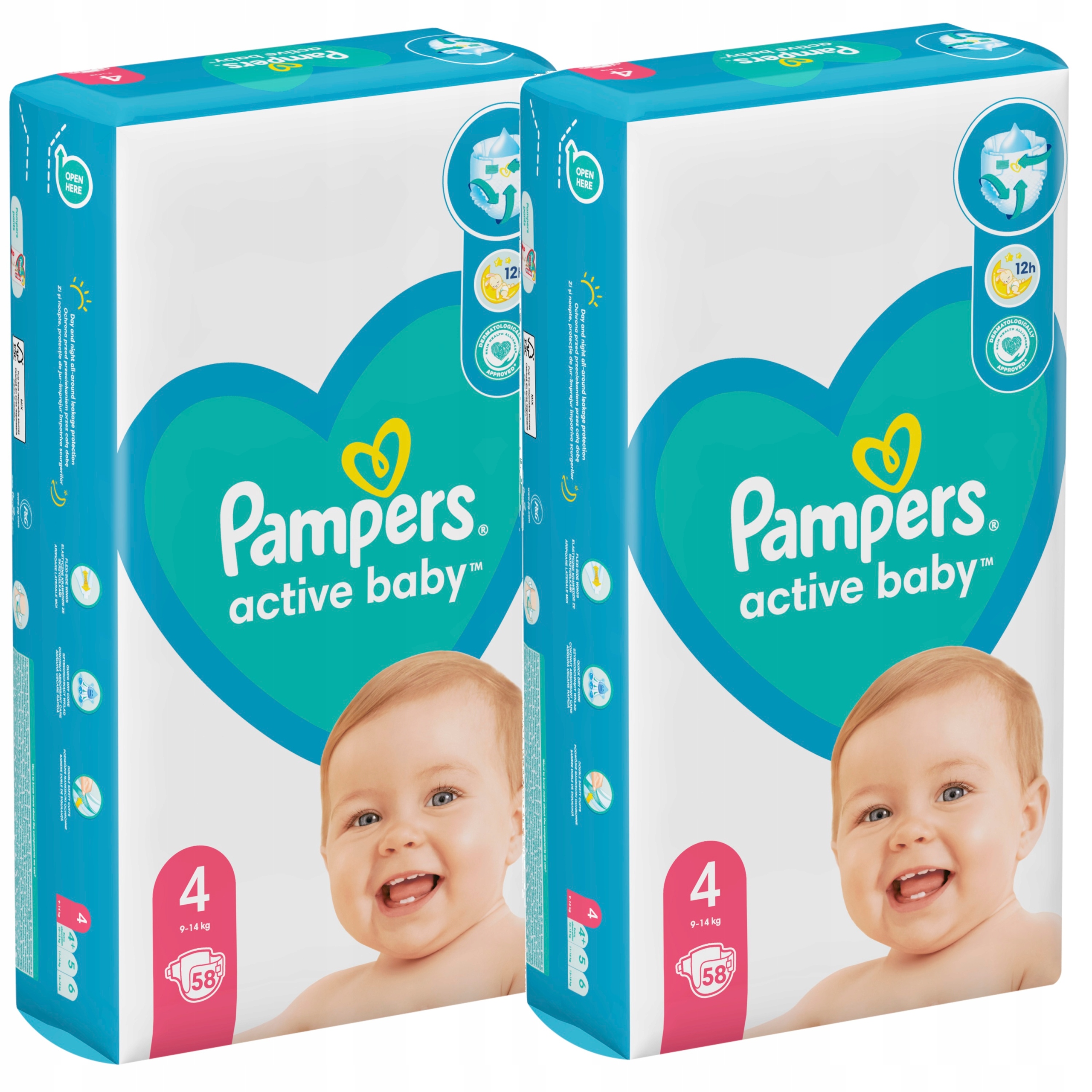 pampers 4 106szt