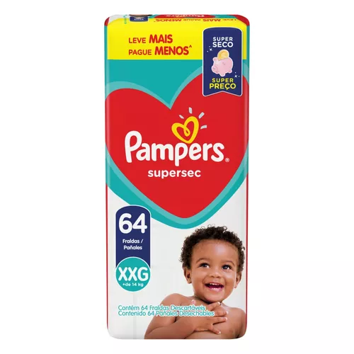 fralda pampers carrefour