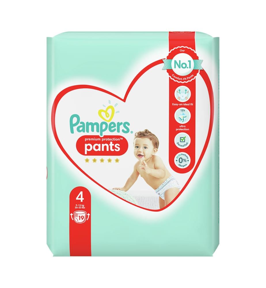 pampers pants 4 girl