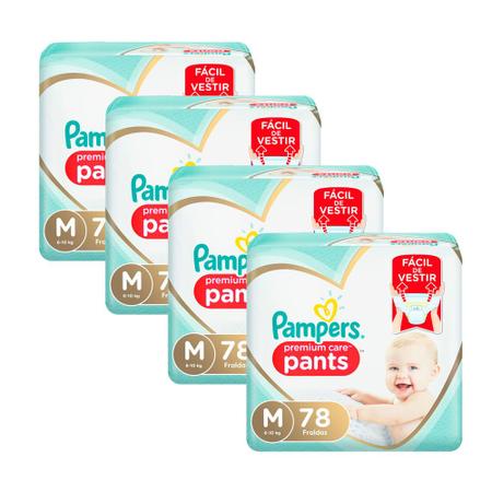 pants 4 pampers 78 szt