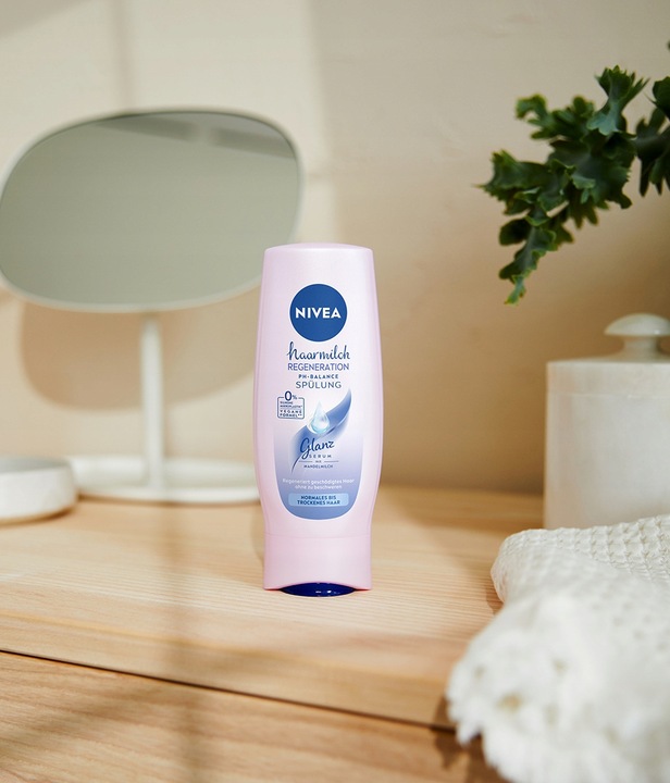 nivea hairmilk mleczna odżywka do włosów