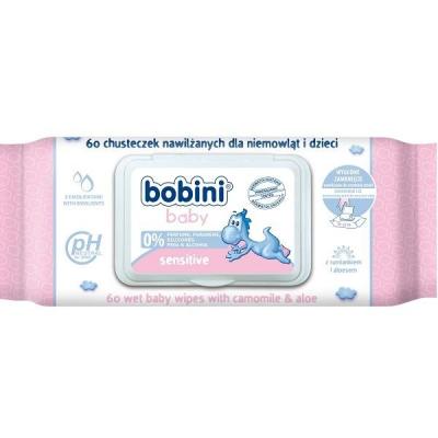 bobini baby sensitive chusteczki nawilżane dla niemowląt i dzieci