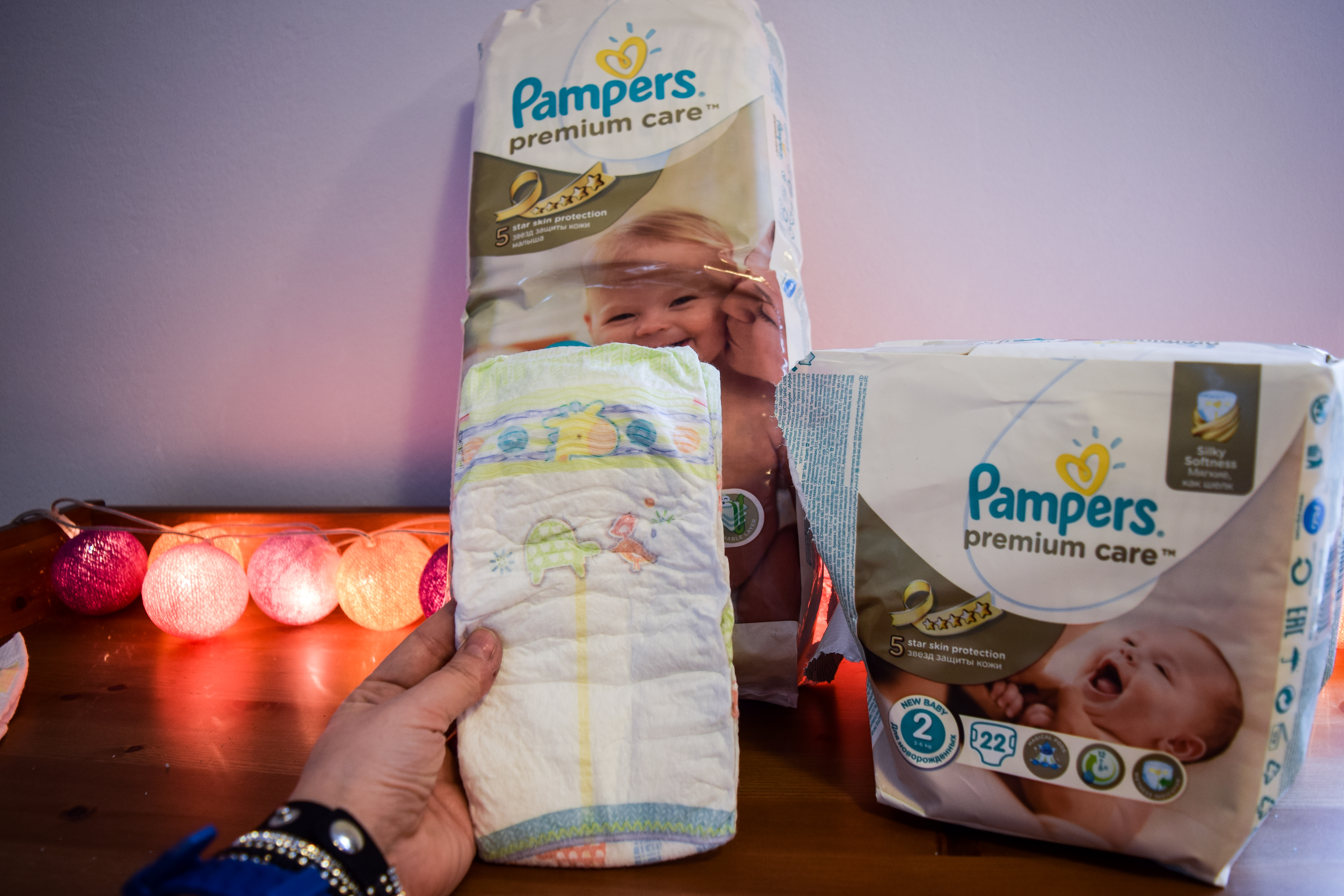 pieluszki pampers premium care pasek jak dziala