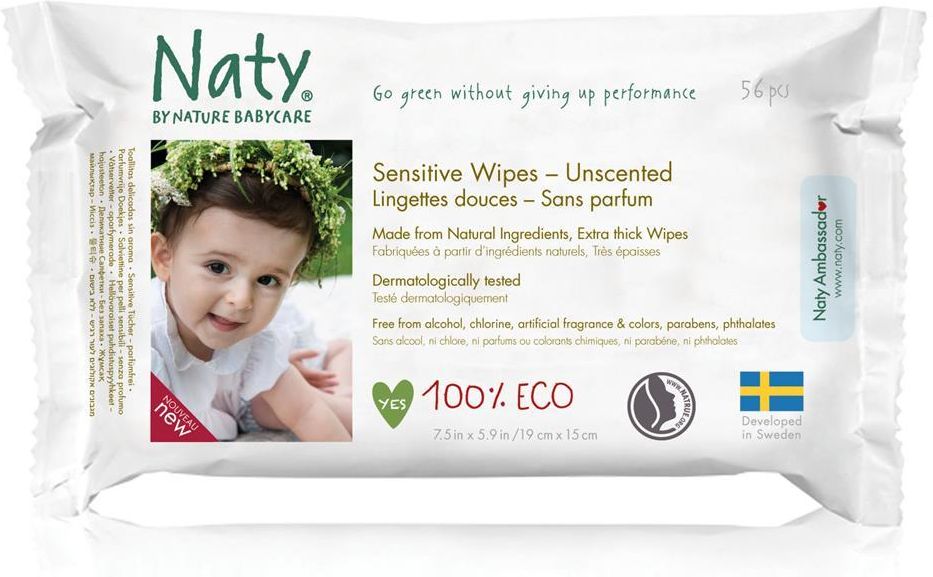 chusteczki nawilżane naty eco