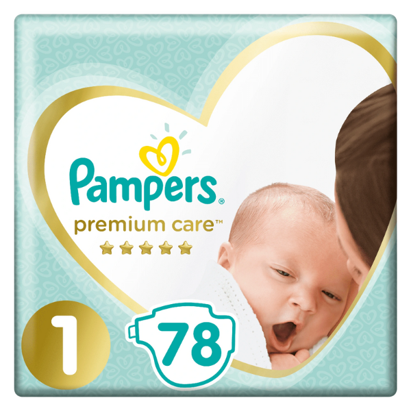 pieluchy pampers premium care 1 tesco