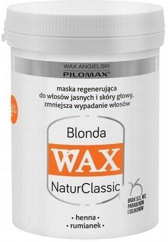 odżywka wax do jasnych włosów