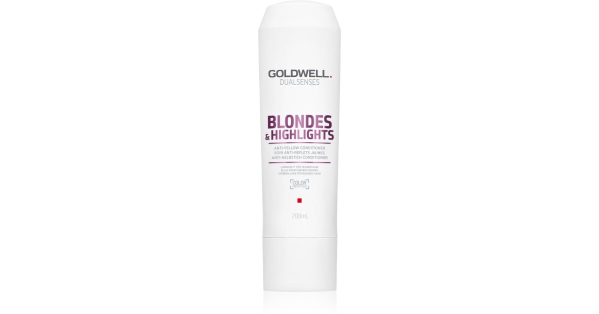 goldwell dualsenses blondes & highlights odżywka do włosów po balejażu