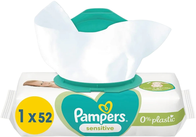 chusteczki pampers sensitive 52 szt