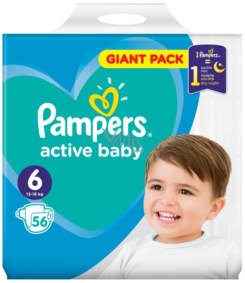 pampers actibe care 6