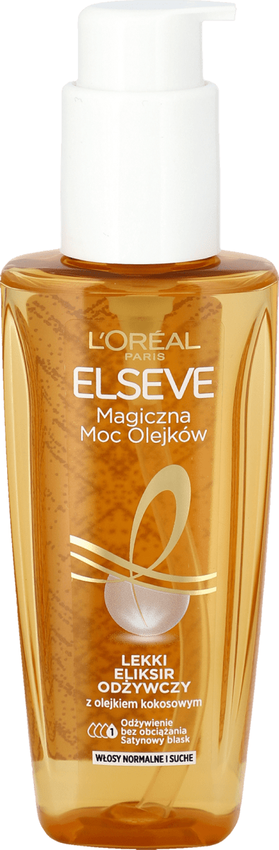 suchy olejek do włosów loreal