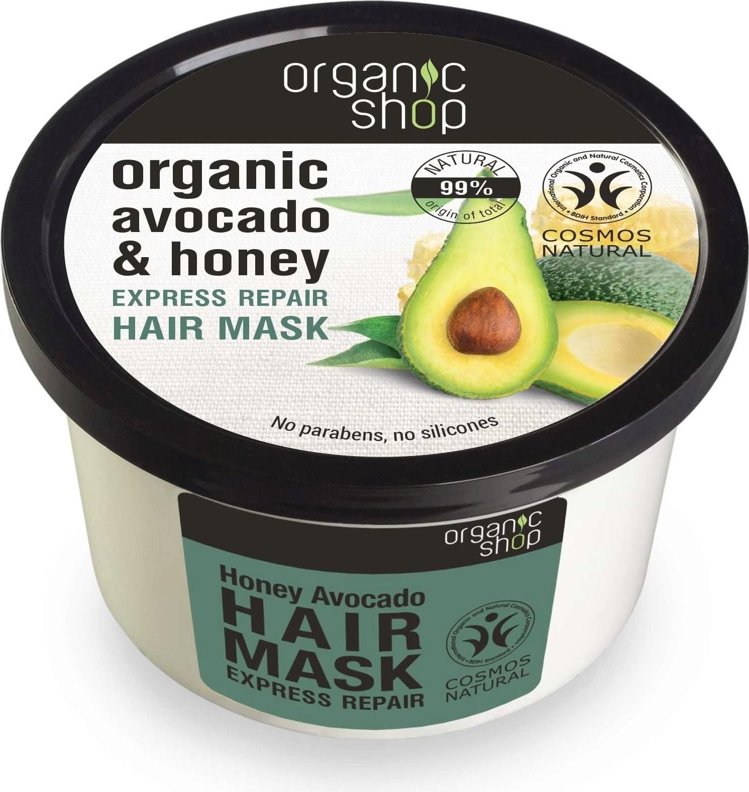 organic shop avocado honey szampon