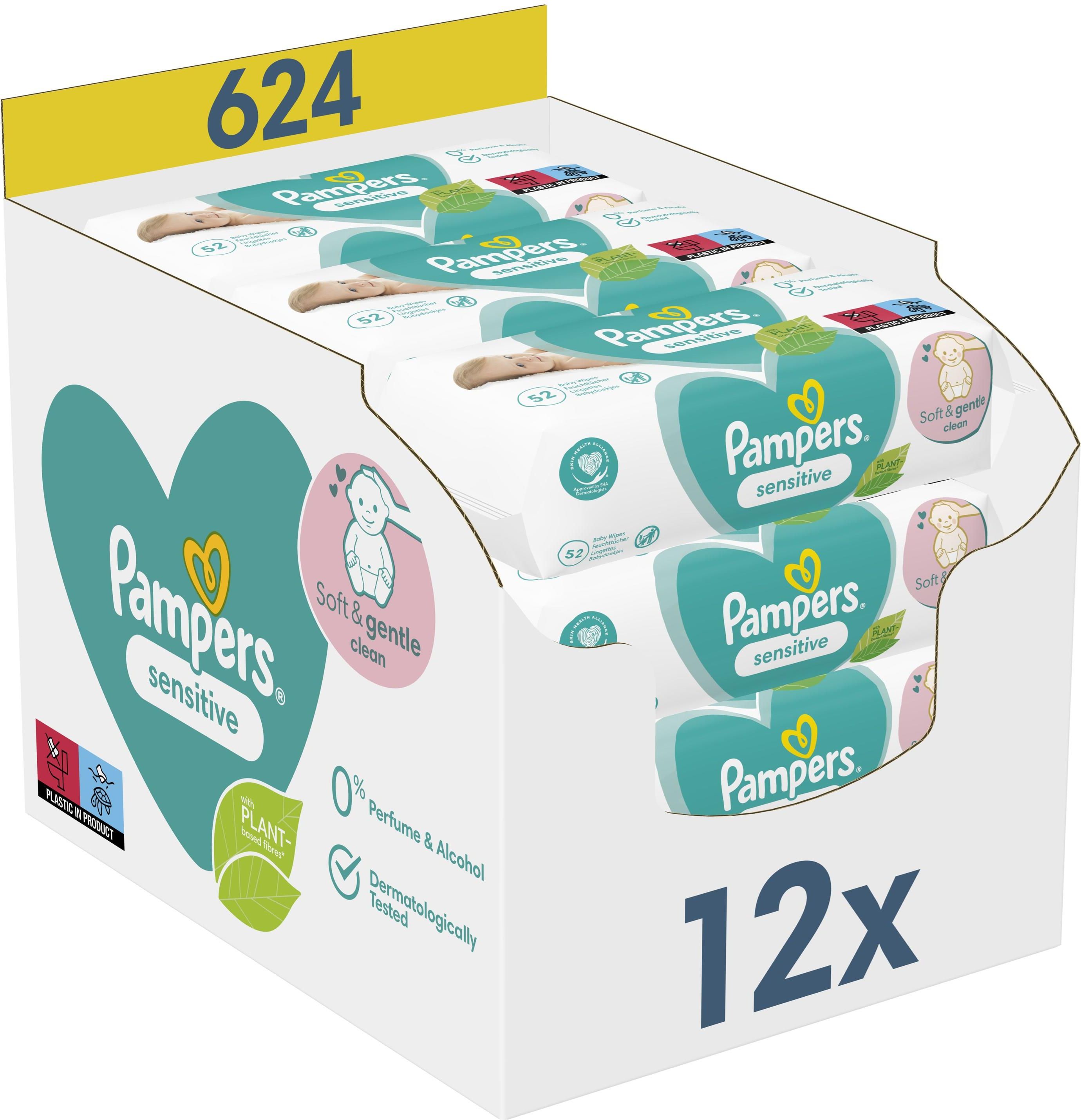 pampers sensitive chusteczki soroka