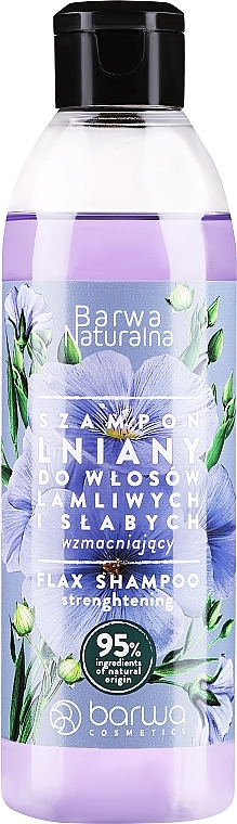 barwa szampon lniany wzmacniający