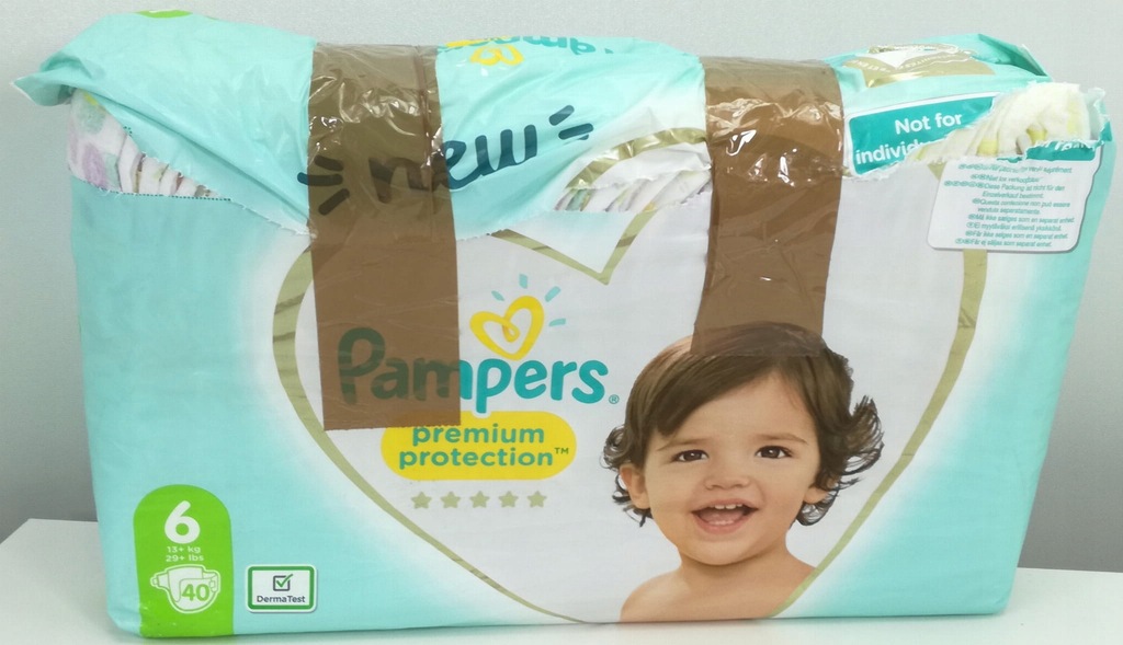 pieluchy pampers w pudelku