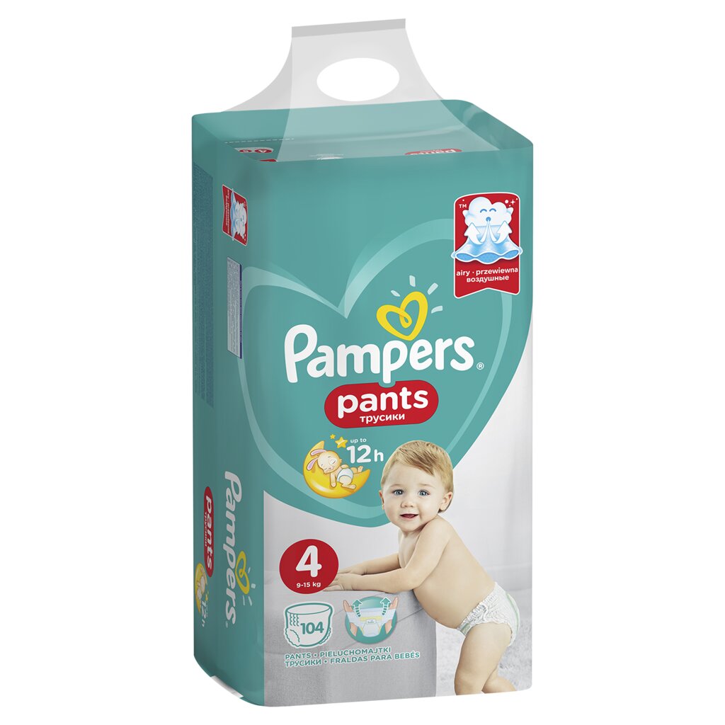 pampers pants rozmiar 4 104 szt