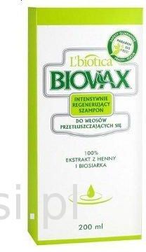 biovax szampon z biosiarką