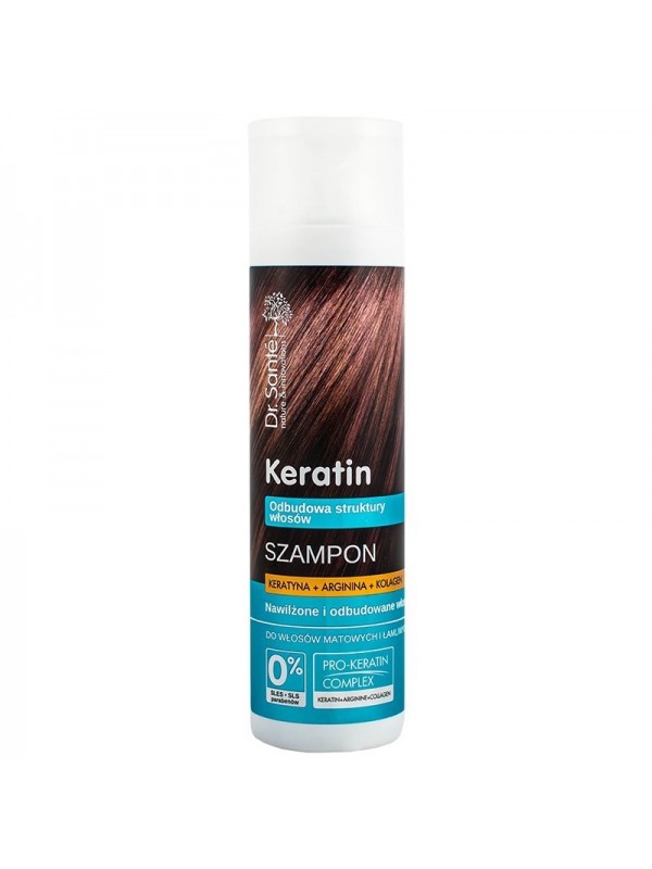 szampon do wlosow dr sante keratin