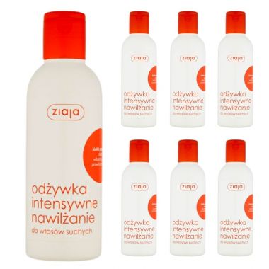 ziaja intensywne nawilżanie kiełki pszenicy 200ml odżywka do włosów nawilżająca