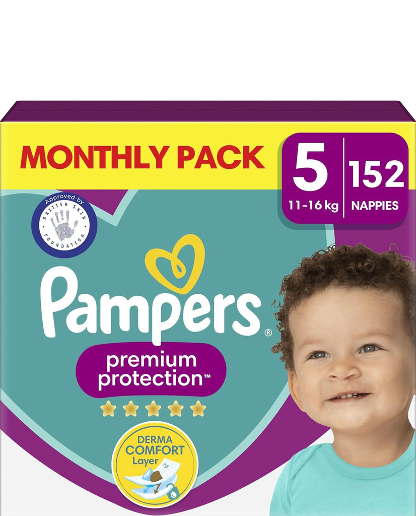 pampers 5 monthly pack