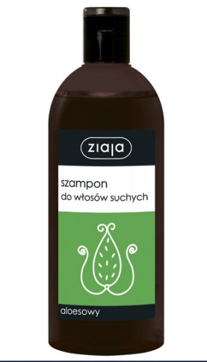 ziaja szampon do włosów suchych aloesowy 500ml