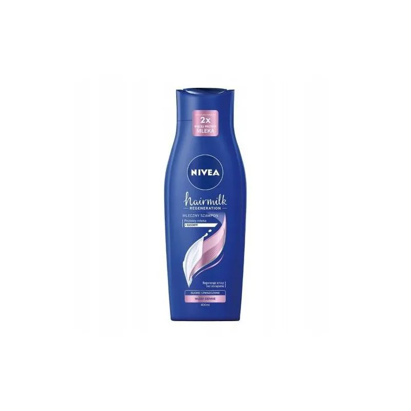 nivea hair milk szampon wlosy cienkie wizaz