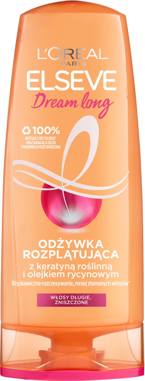 rossman loreal odżywka do włosów z lnem