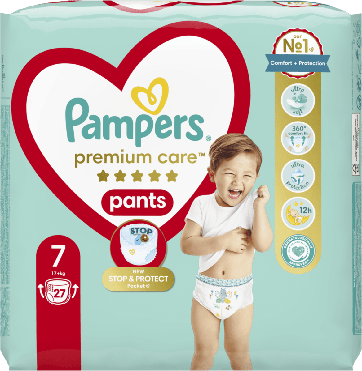 zakladanie pieluchy pampers