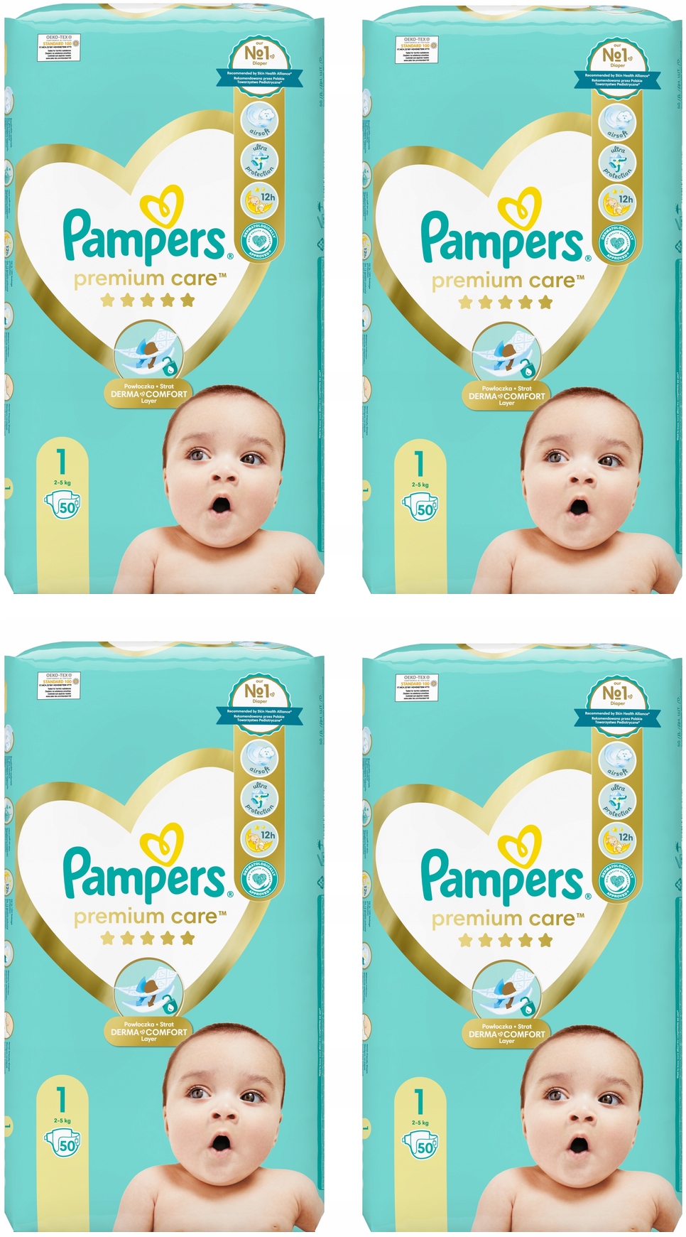 pampers 200 sztuk 1