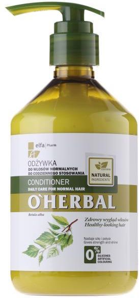 oherbal odżywka do włosów normalnych z ekstraktem z brzozy