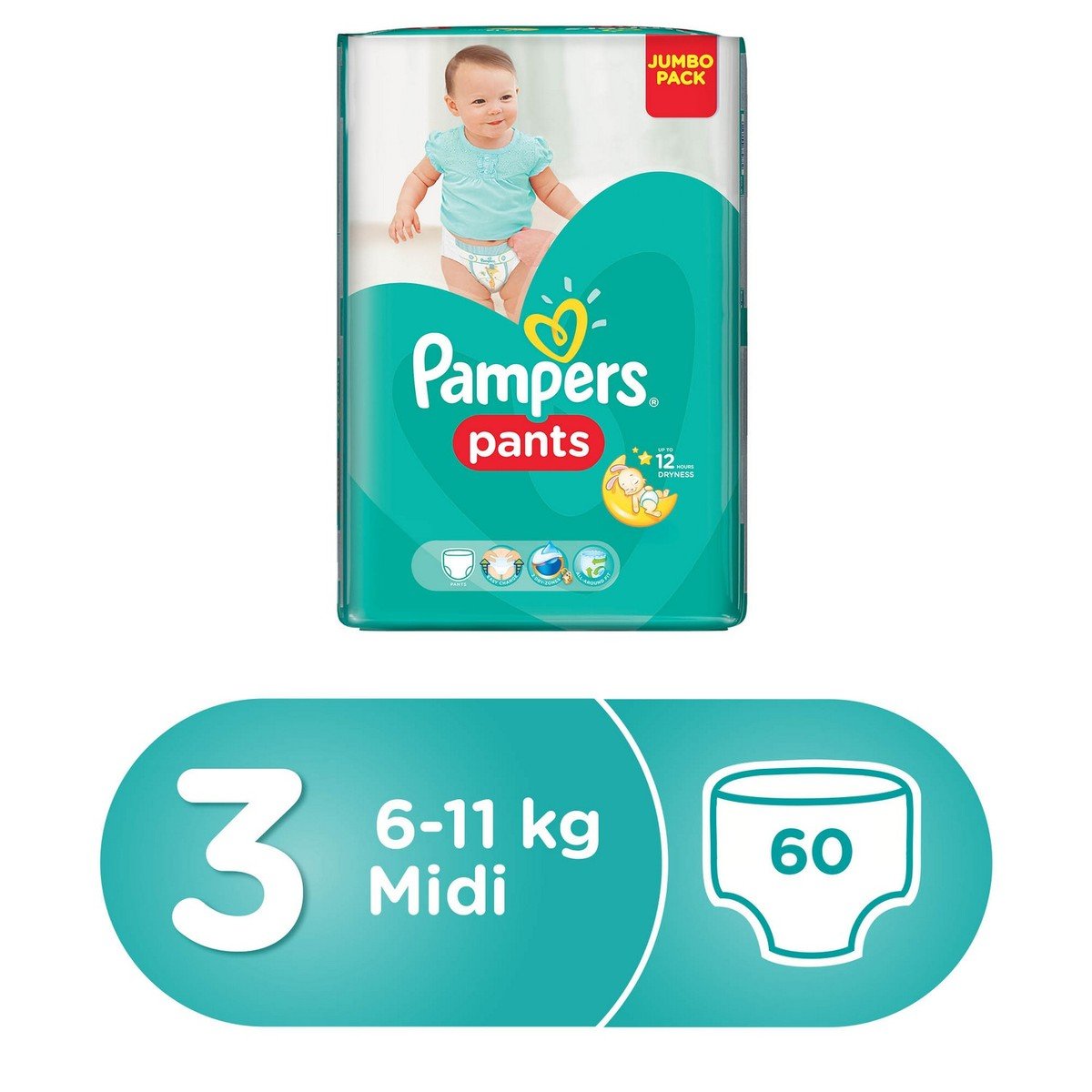 pampers pants 3 jumbo pack