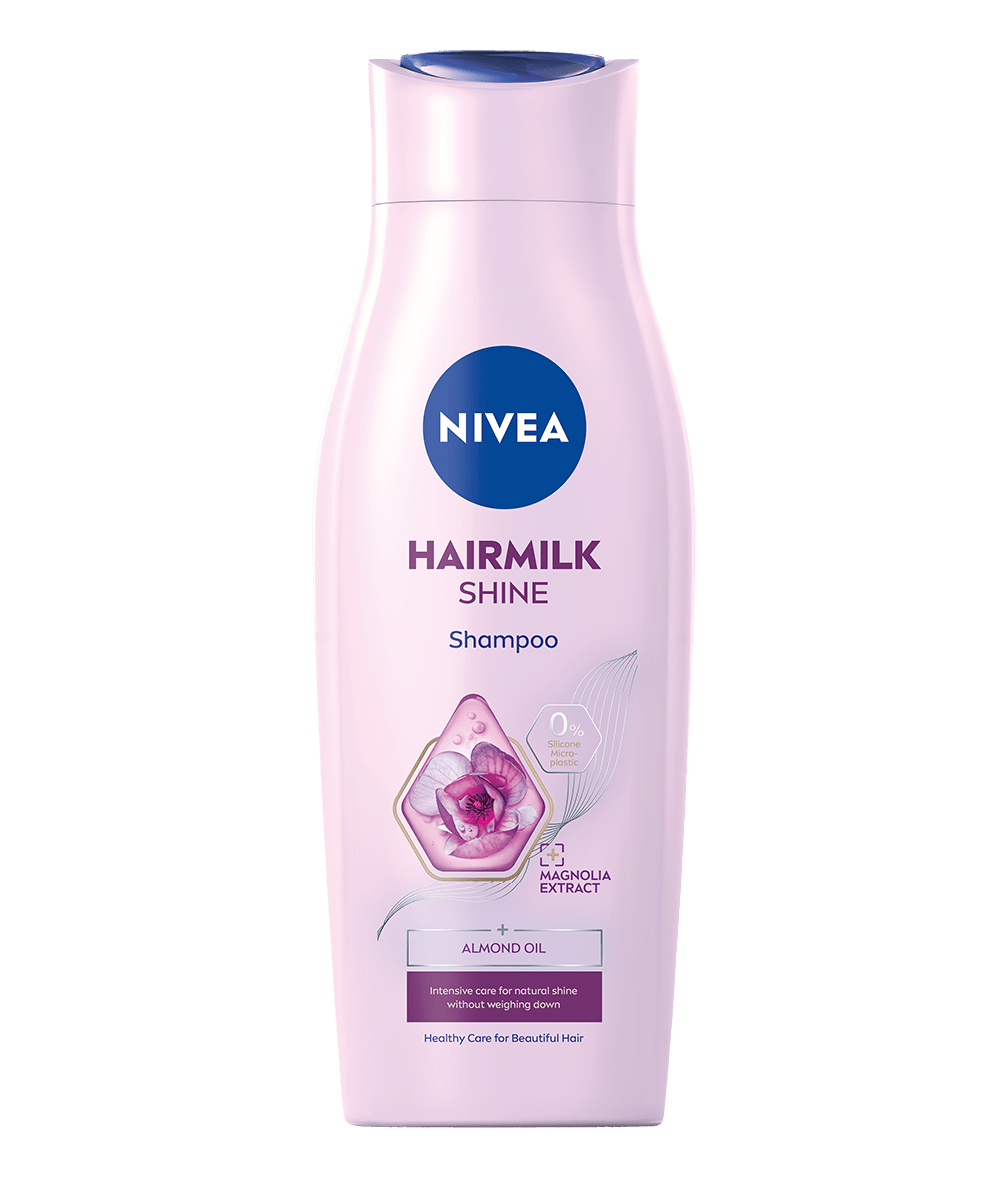 nivea hair milk szampon mleczny do włosów matowych