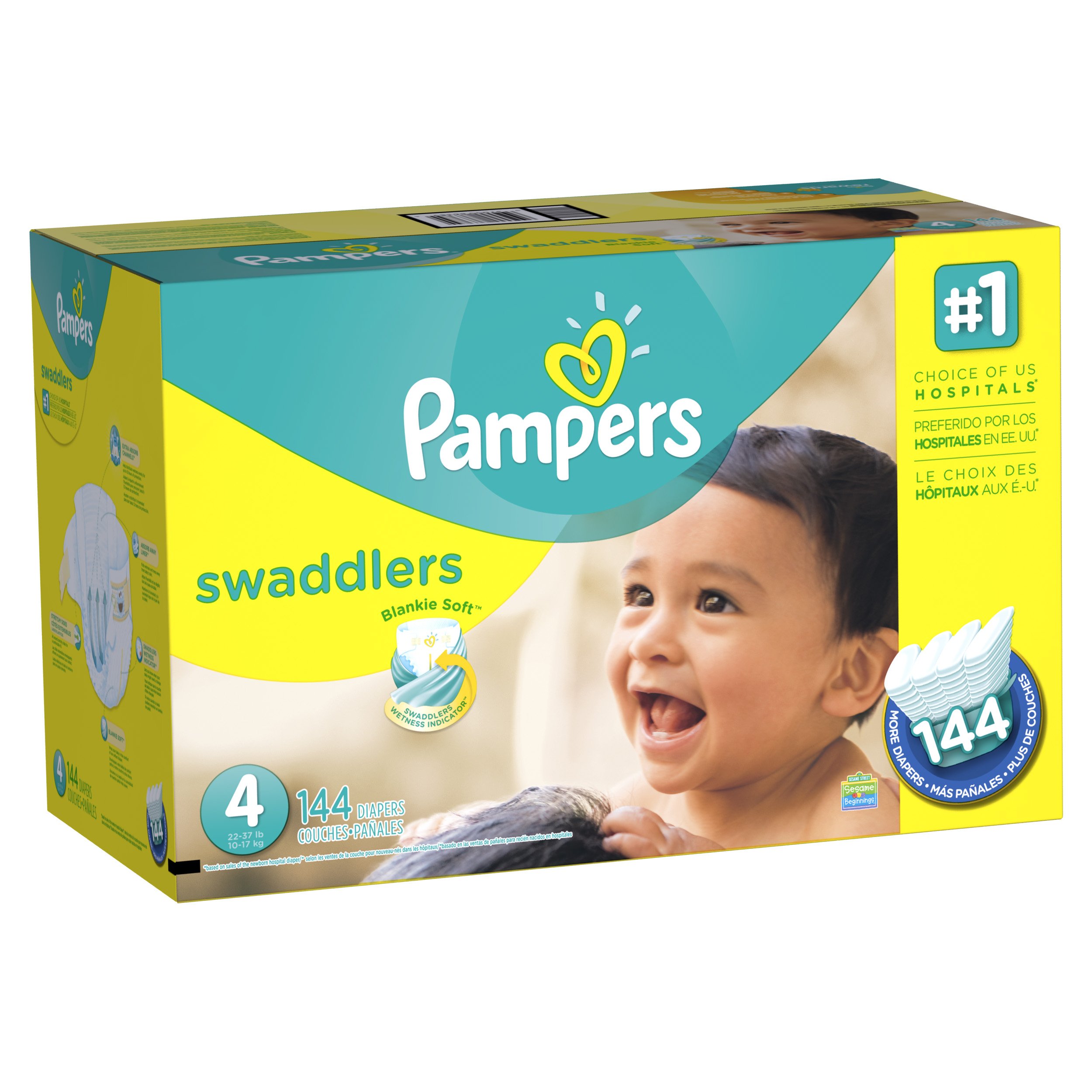 cena pampersow 144 sxtuk marki pampers