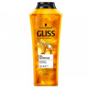 gliss kur hair repair szampon 250ml oil nutritive