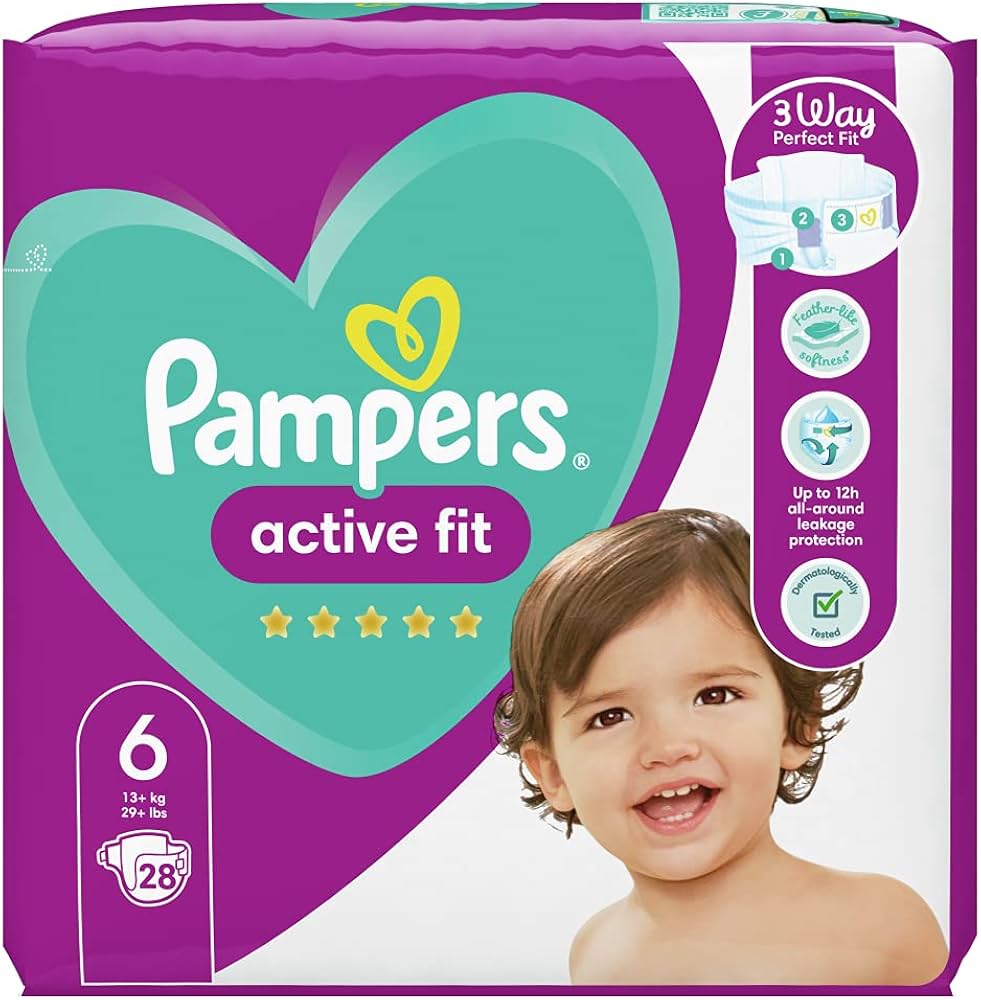 active fit pampers 6