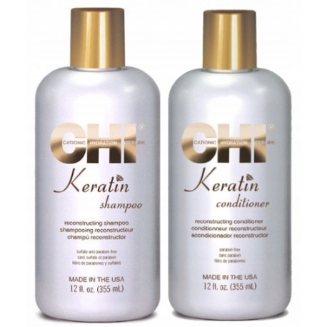 chi keratin szampon rekonstruujący z keratyną wizaz