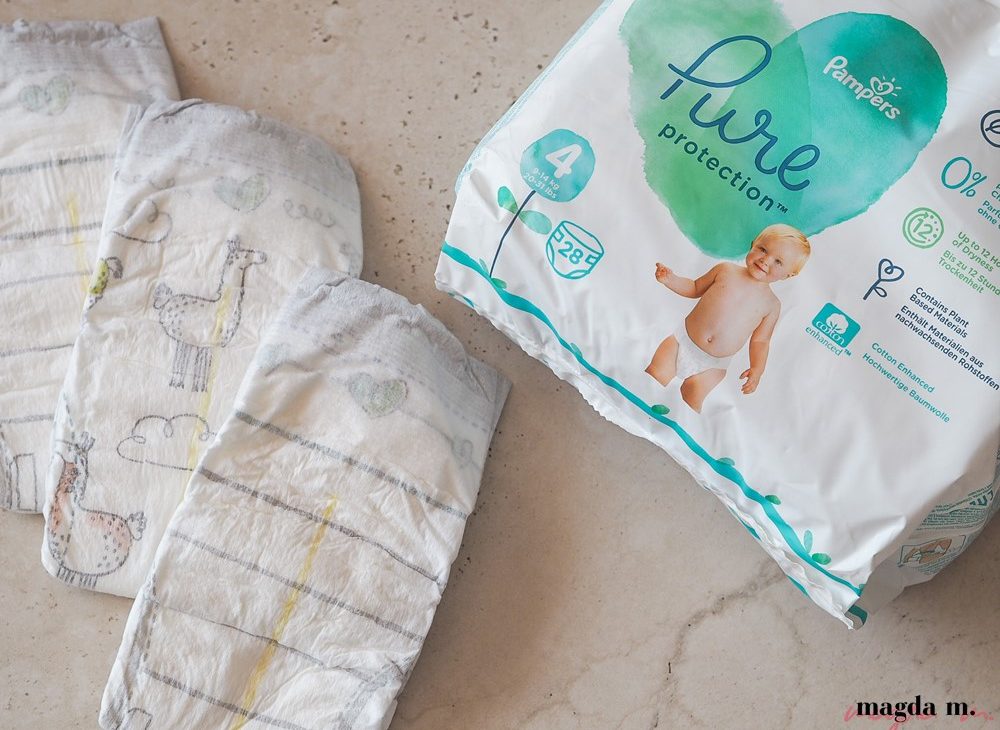 pampers premium care jak widac ze pielucha zasikana