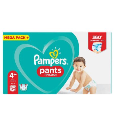 pampers pants 4plus