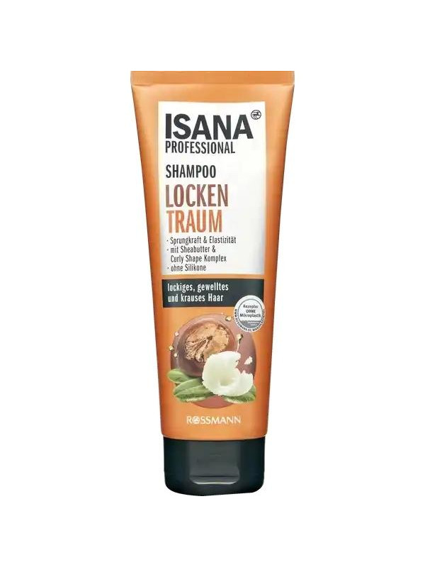 isana professional szampon do włosów kręconych pure curls