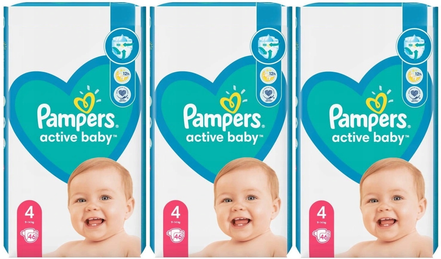 pieludzki pampers 4