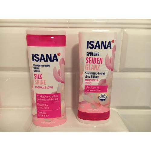 isana silky gloss szampon