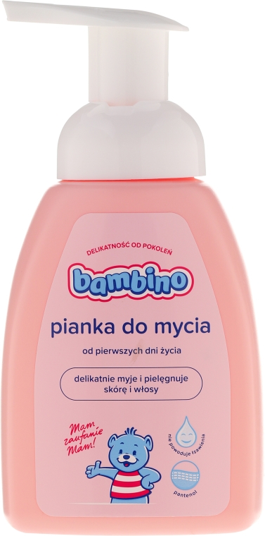 pianka do mycia twarzy bambino blog