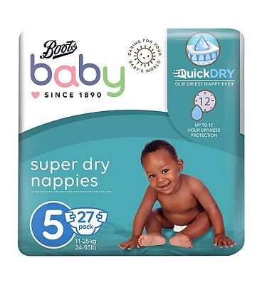 pampers baby dry boots