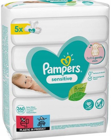 chusteczki pampers sensitive apteka melisa