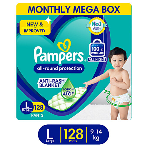 pampers pants giant box