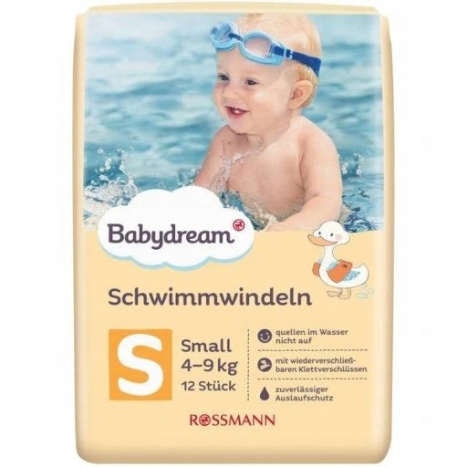 babydream pieluchy do kąpieli