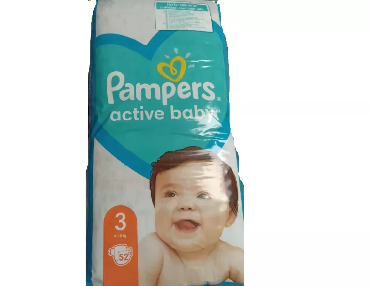 pampers 3 52szt