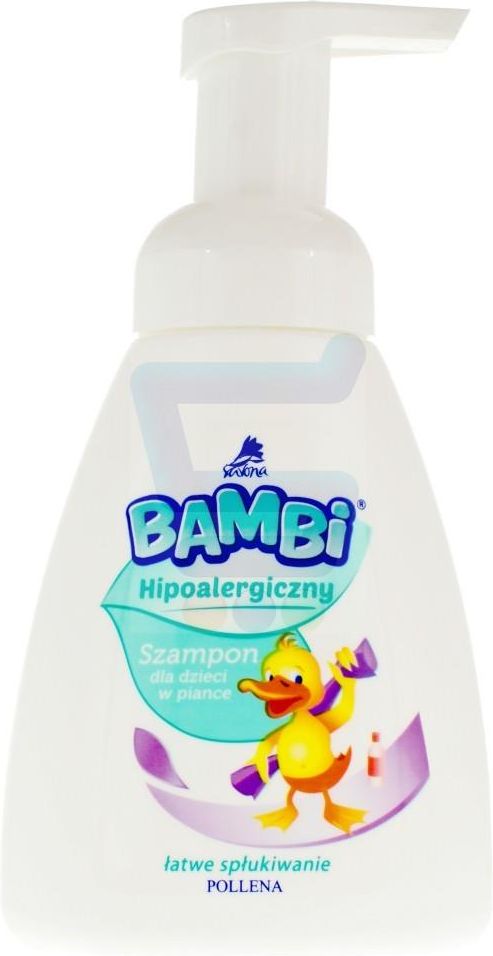 hipoalergiczny szampon dla dzieci w piance bambi