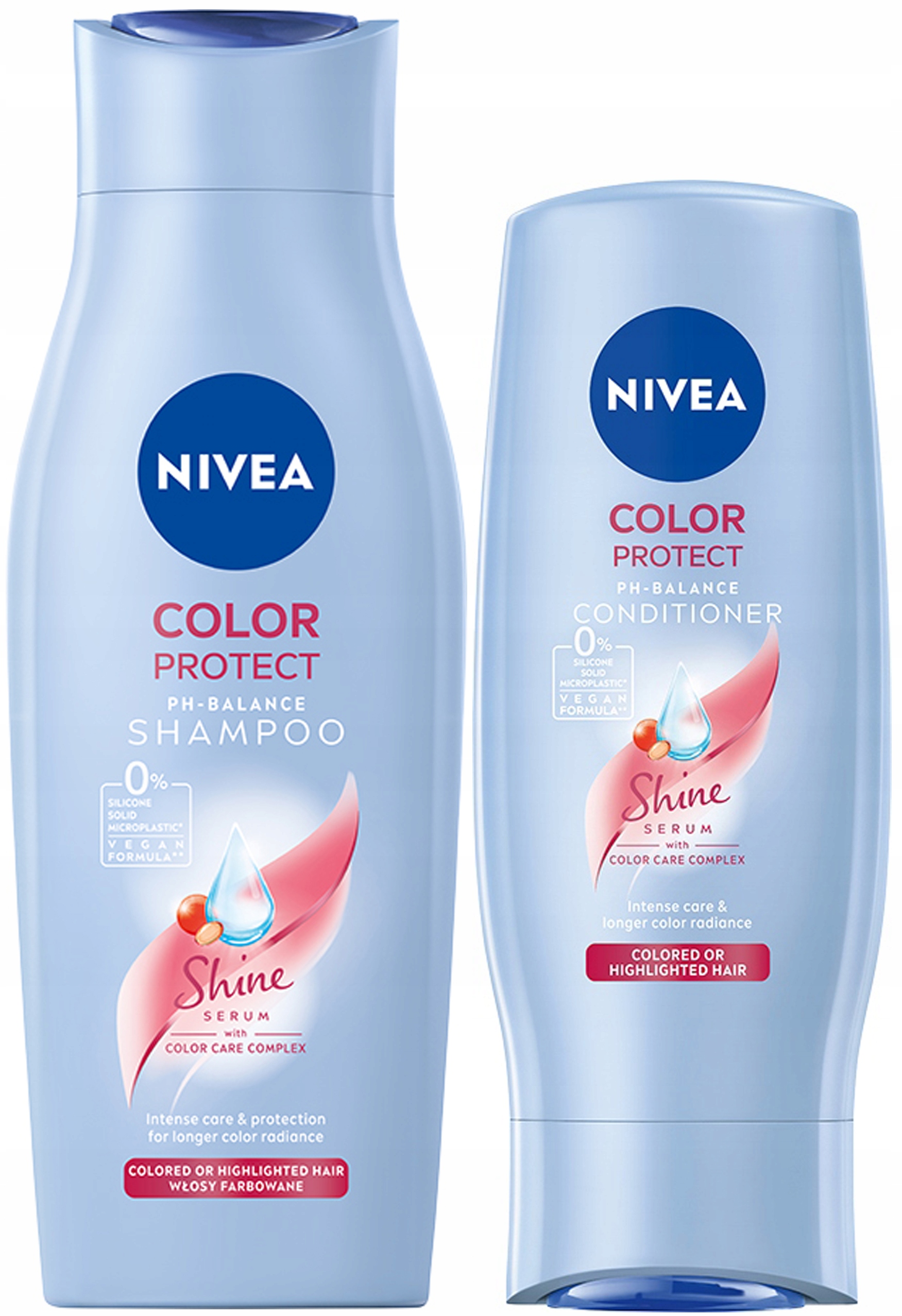 nivea color care & protect szampon pielęgnujący 250 ml rossmann